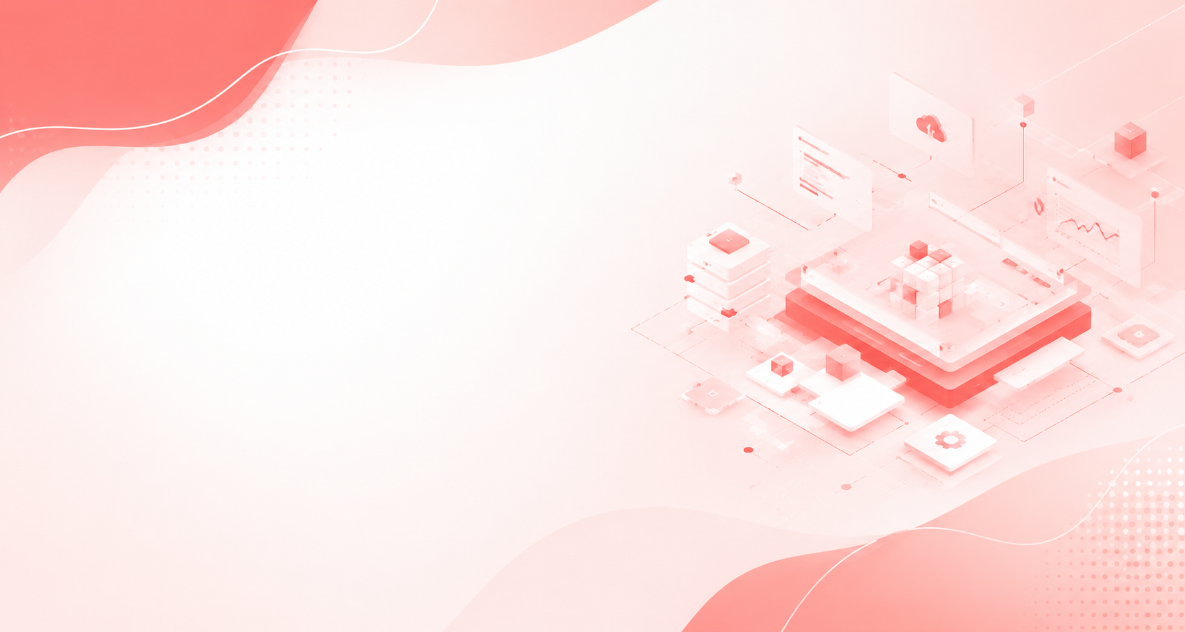 Platform Development - isometric modular platform with services, dashboards and cloud integrations